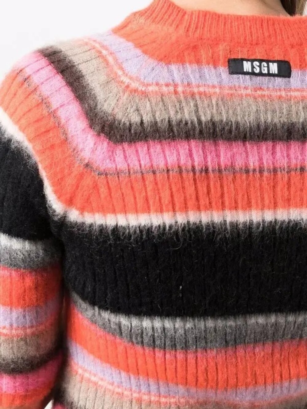 NWOT MSGM Cardigan Ribbed Knit Cardigan Small
